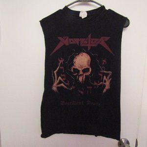 Thrash/Death/Black Metal Vomitor Band Muscle Tee SIze S